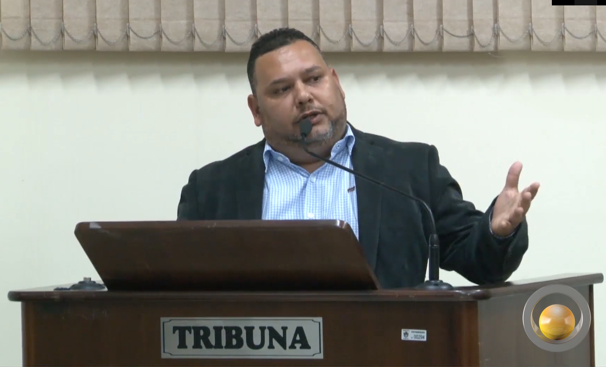 O vereador Walmir Chaveiro é autor do projeto / Reprodução TV Câmara